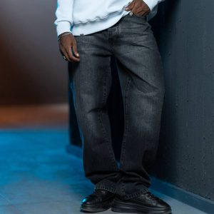 شلوار جین بگی (baggy) - مشکی