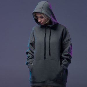 هودی نچرال ساده - سبز فرمی