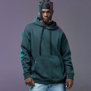 هودی نچرال ساده - سبز یشمی