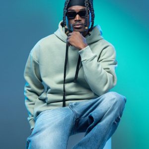 هودی نچرال ساده - سبز آدامسی