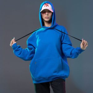 هودی نچرال ساده - آبی شالی