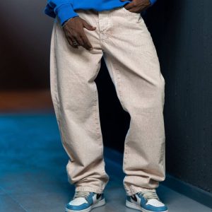 شلوار کتان رنگرزی شده baggy - 6 رنگ خاص