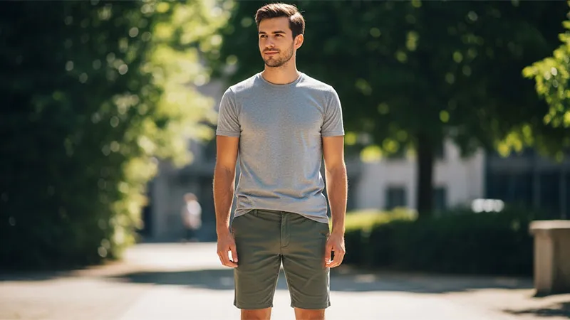 انواع استایل با شلوارک