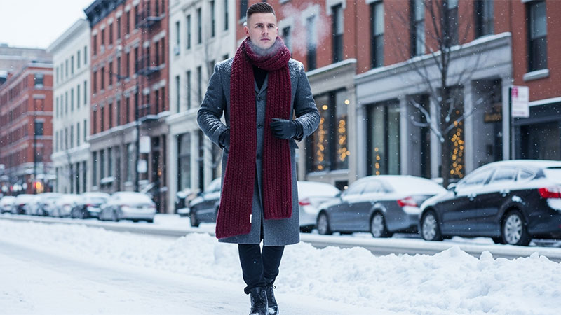 استایل شیک با لباس ارزان در زمستان