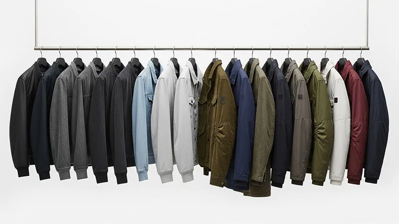 ویژگی انواع کاپشن و بادگیر مردانه