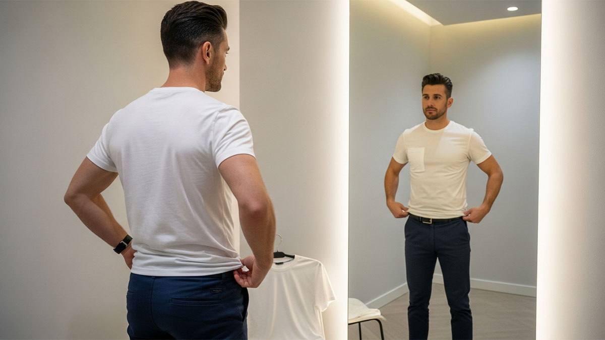 انتخاب سایز مناسب تیشرت