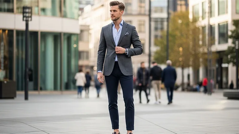 انواع استایل ها برای کت مردانه